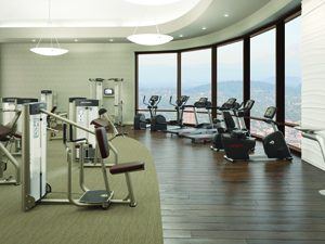 Activate Optima - Hospitality Room hospitality room and fitness repair area