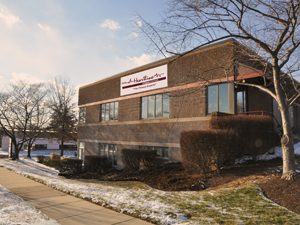 Heartline Fitness Corporate office brick office building for heartline fitness systems