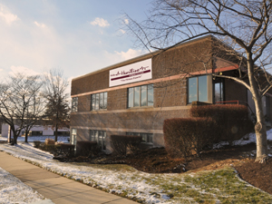 Heartline Fitness Corporate office brick office building for heartline fitness systems