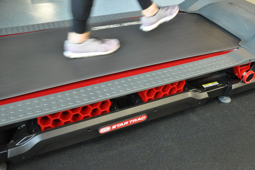 HFFA's new Star Trac treadmills, provided by Heartline Fitness