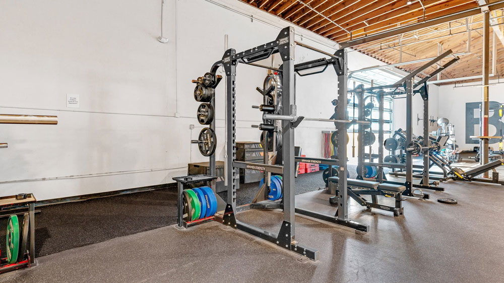 Ethos Athletic Club weight rigs