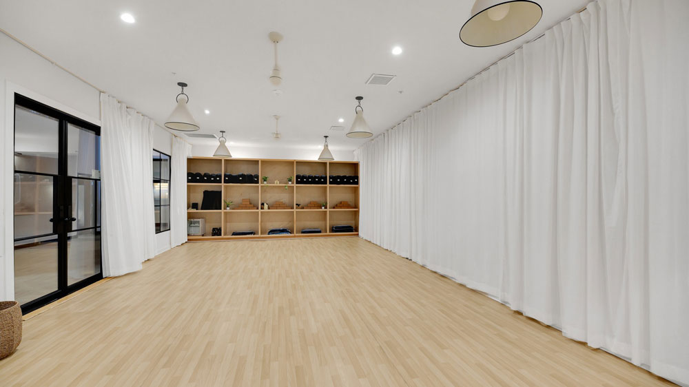 Ethos Athletic Club yoga studio